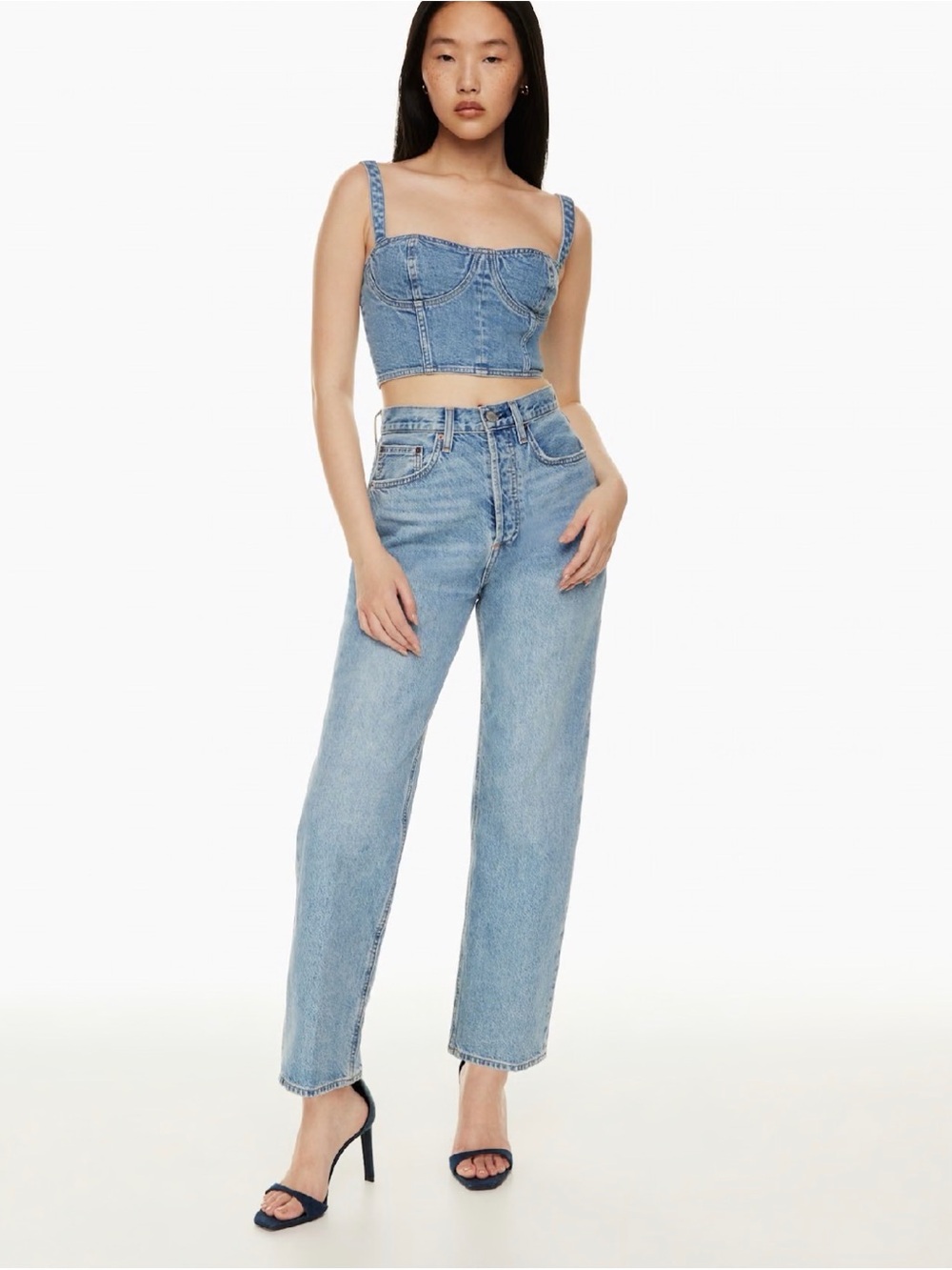 Aritzia Denim Forum The Joni High Rise Loose